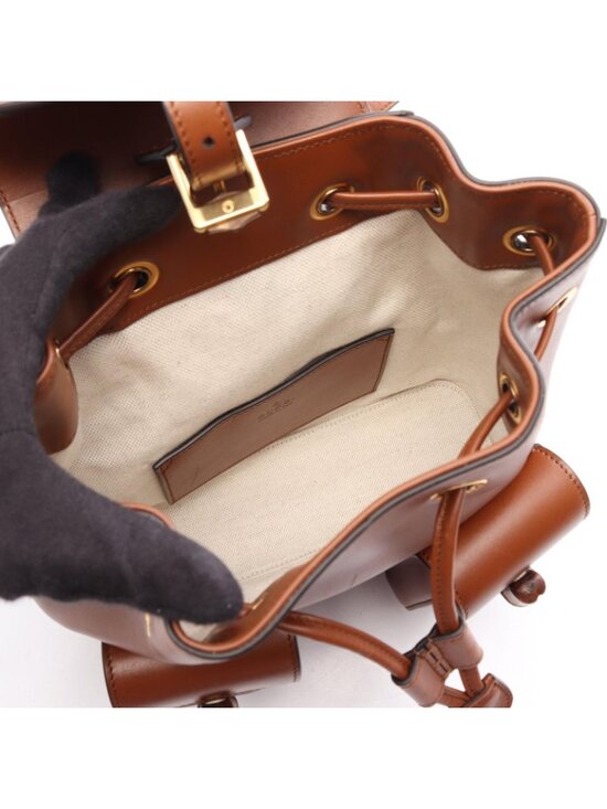 Gucci Backpack Bamboo Brown Leather main image 4
